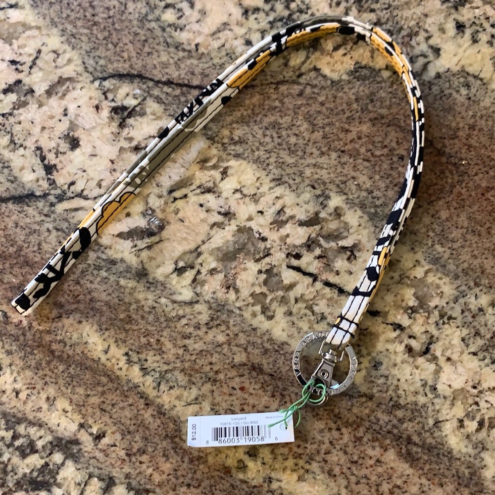 Vera Bradley Go Wild Lanyard NWT